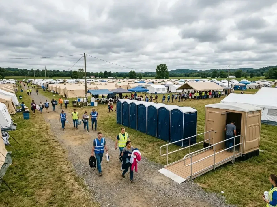 disaster-relief-camp-restrooms-010 — frequently asked questions, Dumpster & Portable Bathrooms Rental in Park City, KS